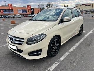 2018 Mercedes-Benz B-Класс 180 CDI II (W246) Рестайлинг, жёлтый, 960000 рублей, вид 2