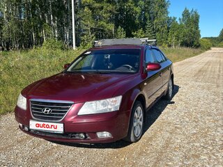 2008 Hyundai Sonata V (NF), красный, 630000 рублей, вид 2
