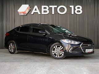 2016 Hyundai Elantra VI (AD), чёрный, 1239000 рублей, вид 2