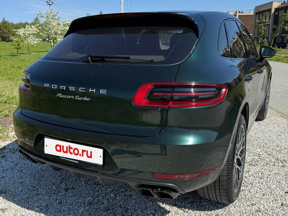 2014 Porsche Macan Turbo I, зелёный, 2850000 рублей - вид 5