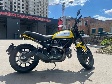 2016 Ducati Scrambler 800, жёлтый, 630000 рублей, вид 2
