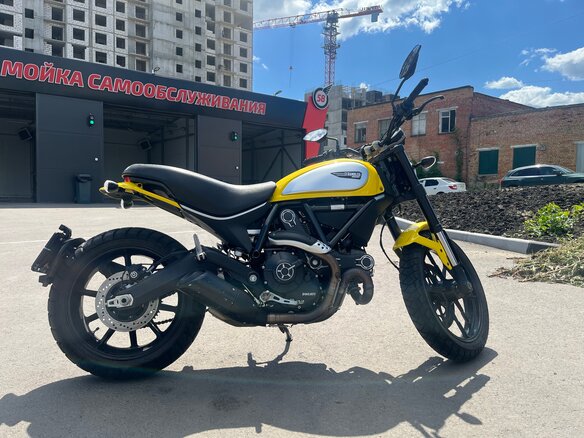2016 Ducati Scrambler 800, жёлтый, 559000 рублей - вид 1