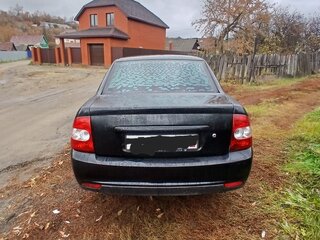 2011 Lada (ВАЗ) Priora I, чёрный, 155000 рублей, вид 5