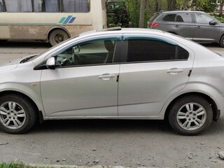 2013 Chevrolet Aveo II, серый, 610000 рублей, вид 5