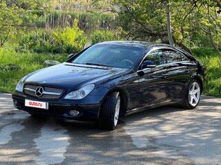 2006 Mercedes-Benz CLS 350 I (C219), синий, 1400000 рублей, вид 2