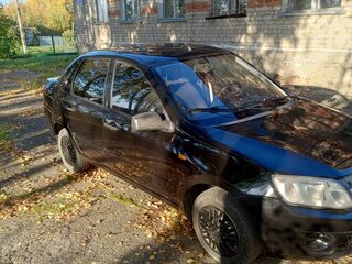 2013 Lada (ВАЗ) Granta I, чёрный, 249000 рублей, вид 5