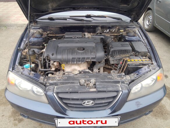 2005 Hyundai Elantra III (XD2) Рестайлинг, синий, 355000 рублей - вид 5