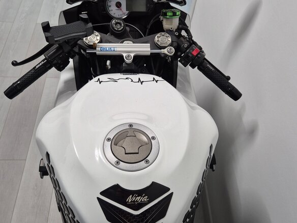 2010 Kawasaki ZX-6 Ninja, белый, 600000 рублей - вид 7
