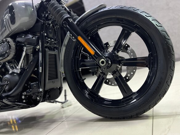 2024 Harley-Davidson Street Bob, серый - вид 11