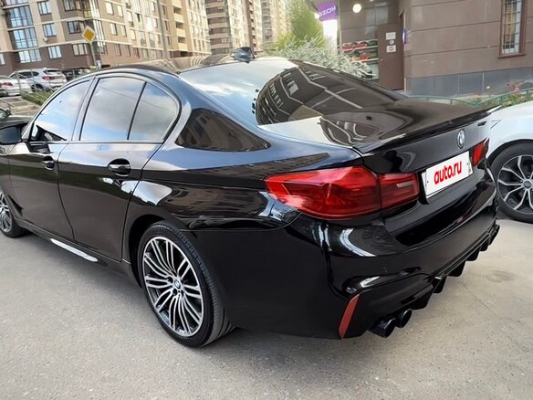 2017 BMW 5 серии 520d VII (G30/G31/G38), чёрный, 2650000 рублей - вид 11