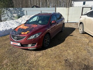 2008 Mazda 6 II (GH), красный, 850000 рублей, вид 1