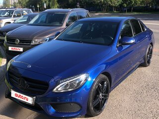 2015 Mercedes-Benz C-Класс 200 IV (W205), синий, 3000000 рублей, вид 1