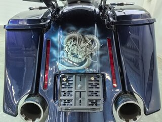 2012 Harley-Davidson Electra Glide, синий, 899000 рублей, вид 4