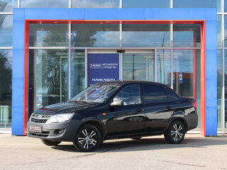 2013 Lada (ВАЗ) Granta I, чёрный, 280000 рублей, вид 1