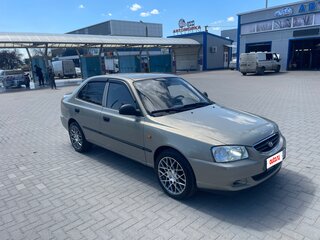 2008 Hyundai Accent ТагАЗ II, белый, 530000 рублей, вид 2