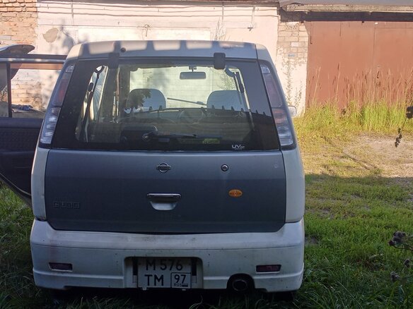 1998 Nissan Cube I (Z10), белый, 40000 рублей - вид 3
