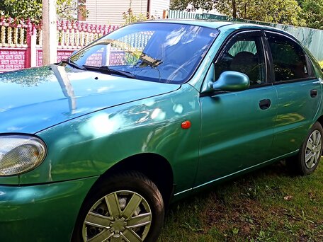 1999 Daewoo Lanos, зелёный, 260000 рублей, вид 4