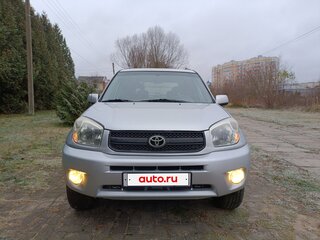 2004 Toyota RAV4 II (XA20) Рестайлинг, серебристый, 850000 рублей, вид 4