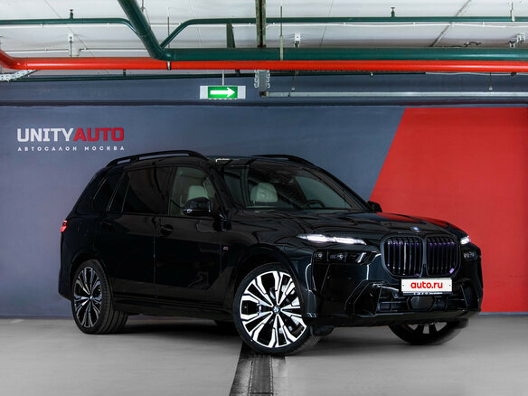2026 BMW X7 40i I (G07) Рестайлинг, чёрный - вид 6