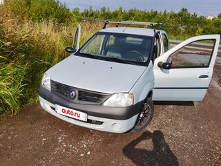 2009 Renault Logan I, серый, 390000 рублей, вид 2