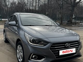 2017 Hyundai Solaris II, серый, 1190000 рублей, вид 3