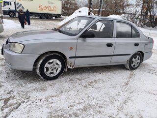 2005 Hyundai Accent ТагАЗ II, серый, 350000 рублей, вид 4