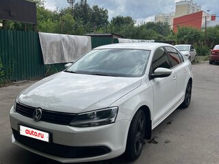 2013 Volkswagen Jetta VI, белый, 1150000 рублей, вид 1