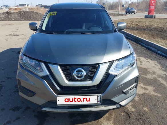 2017 Nissan Rogue II Рестайлинг, серый, 1320000 рублей - вид 1