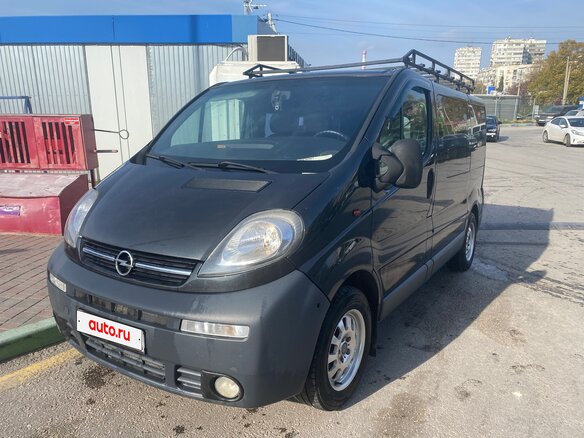 2005 Opel Vivaro A, чёрный - вид 1