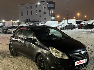 2008 Opel Corsa D, чёрный, 339000 рублей, вид 3