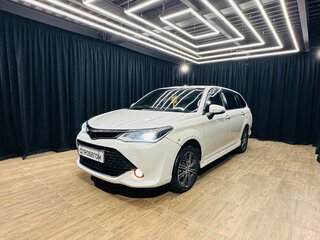 2015 Toyota Corolla Fielder XI (E160, E170, E180) Рестайлинг 1, белый, 1279000 рублей, вид 2