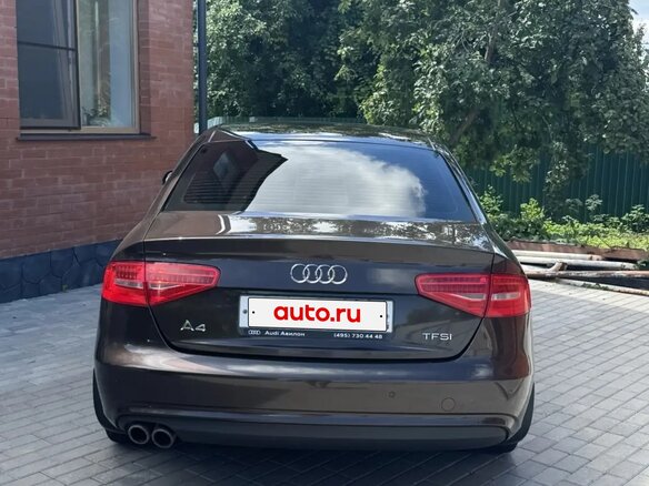 2014 Audi A4 IV (B8) Рестайлинг, коричневый, 1790000 рублей - вид 4