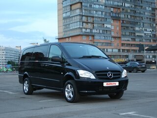 2014 Mercedes-Benz Vito 113 CDI L2 II (W639) Рестайлинг, чёрный, 3100000 рублей, вид 3