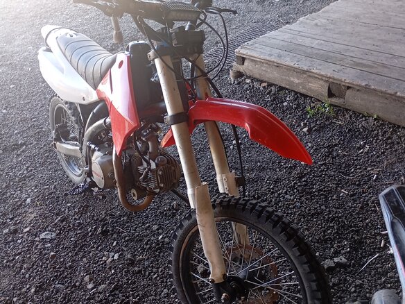 2021 Irbis TTR 125, красный, 40000 рублей - вид 1