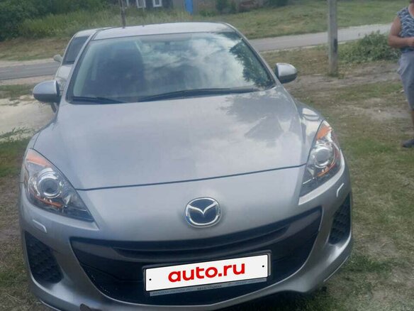 2013 Mazda 3 II (BL) Рестайлинг, серый, 1300000 рублей - вид 1