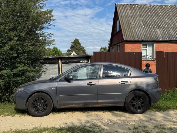 2007 Mazda 3 I (BK) Рестайлинг, серый, 490000 рублей - вид 4