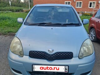 2003 Toyota Vitz I (P10), голубой, 330000 рублей, вид 1