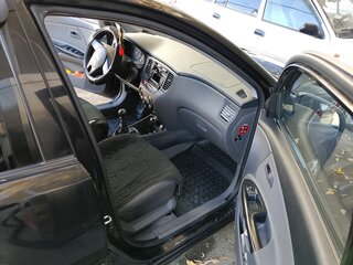 2009 Kia Rio II, чёрный, 570000 рублей, вид 5
