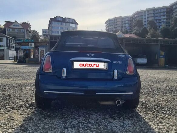 2005 Mini Cabrio Cooper I, синий, 780000 рублей - вид 8