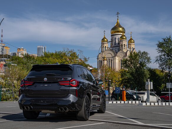 2022 BMW X3 M Competition I (F97) Рестайлинг, чёрный, 8700000 рублей - вид 7