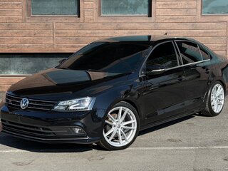 2017 Volkswagen Jetta VI Рестайлинг, чёрный, 1520000 рублей, вид 4