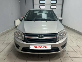 2016 Lada (ВАЗ) Granta I, серебристый, 410000 рублей, вид 2