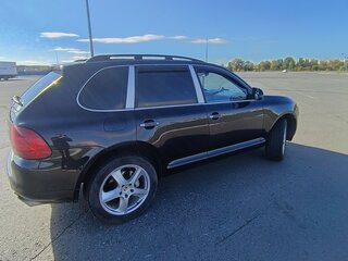 2006 Porsche Cayenne I (955), чёрный, 1100000 рублей, вид 3