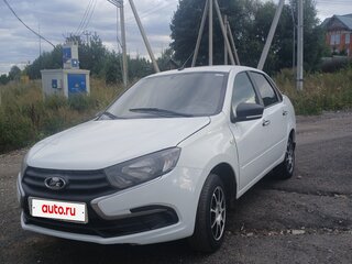 2019 Lada (ВАЗ) Granta I Рестайлинг, белый, 450000 рублей, вид 1