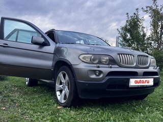 2004 BMW X5 3.0i I (E53) Рестайлинг, серый, 955000 рублей, вид 1