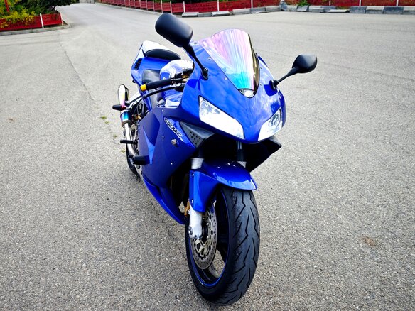 2004 Honda CBR 600RR, синий, 620000 рублей - вид 3