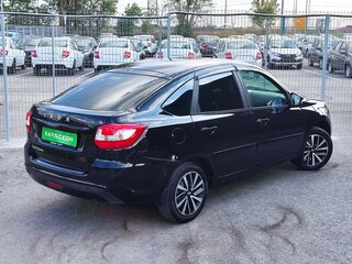 2022 Lada (ВАЗ) Granta I Рестайлинг, чёрный, 840000 рублей, вид 2