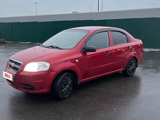 2008 Chevrolet Aveo I Рестайлинг, красный, 339000 рублей, вид 3