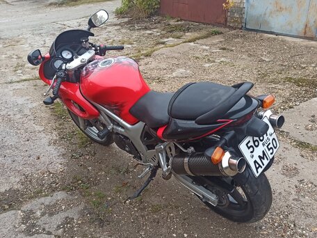 2002 Suzuki SV 400, красный, 257000 рублей, вид 2
