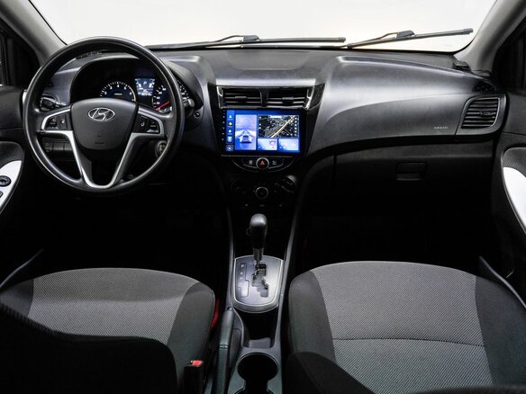 2011 Hyundai Solaris I, чёрный - вид 15